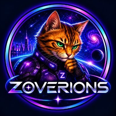 ZOVERIONS circular cat emblem